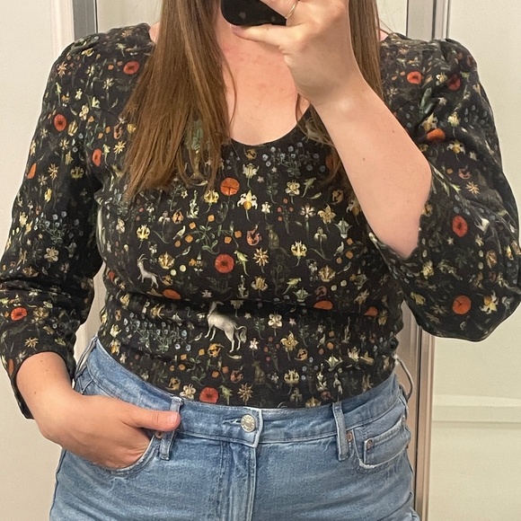 Samantha Pleet Crop Top - Picture 2 of 2